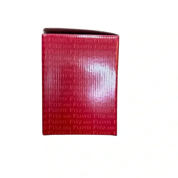 Fitz and Floyd Snowman Blown Glasss Ornament - Picture 5 of 6